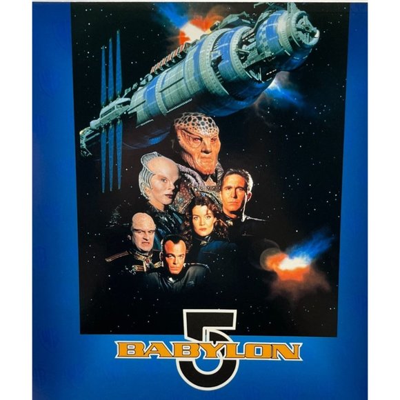 Babylon 5 TV Show Warner Brothers Consumer Products Advertising Sheet Promo 1994 - Picture 4 of 6